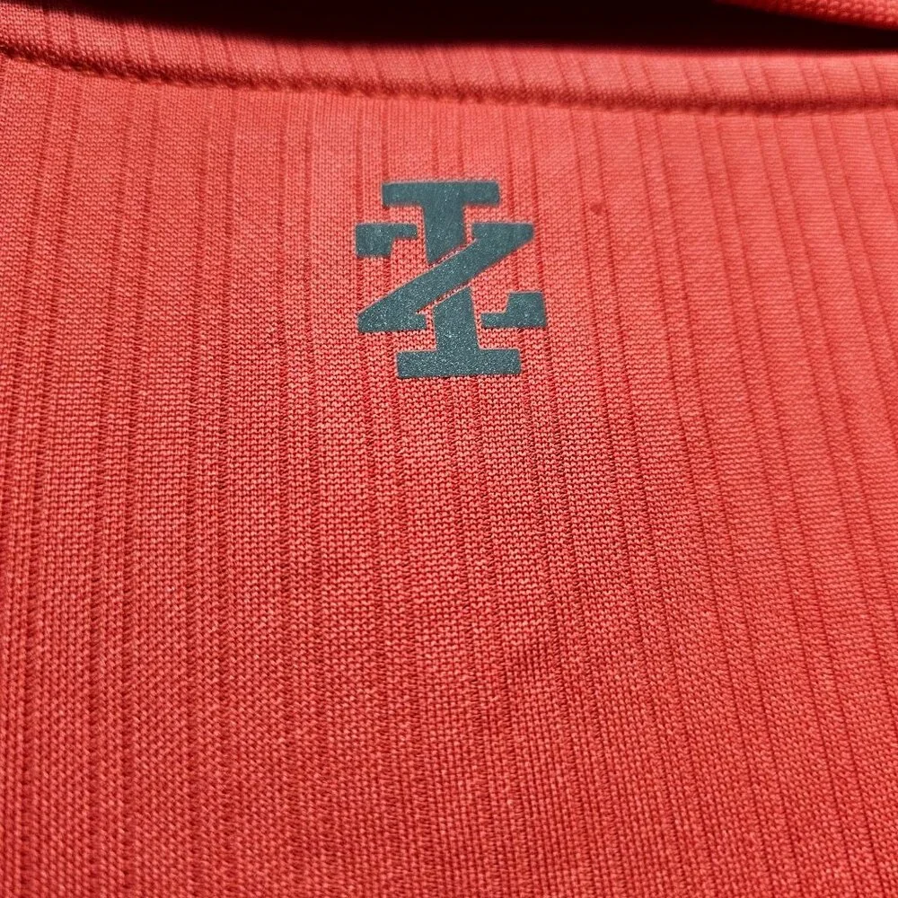 Izod‎ Men's Cool FX Performance Polo Shirt L/G Salmon - Picture 9 of 16
